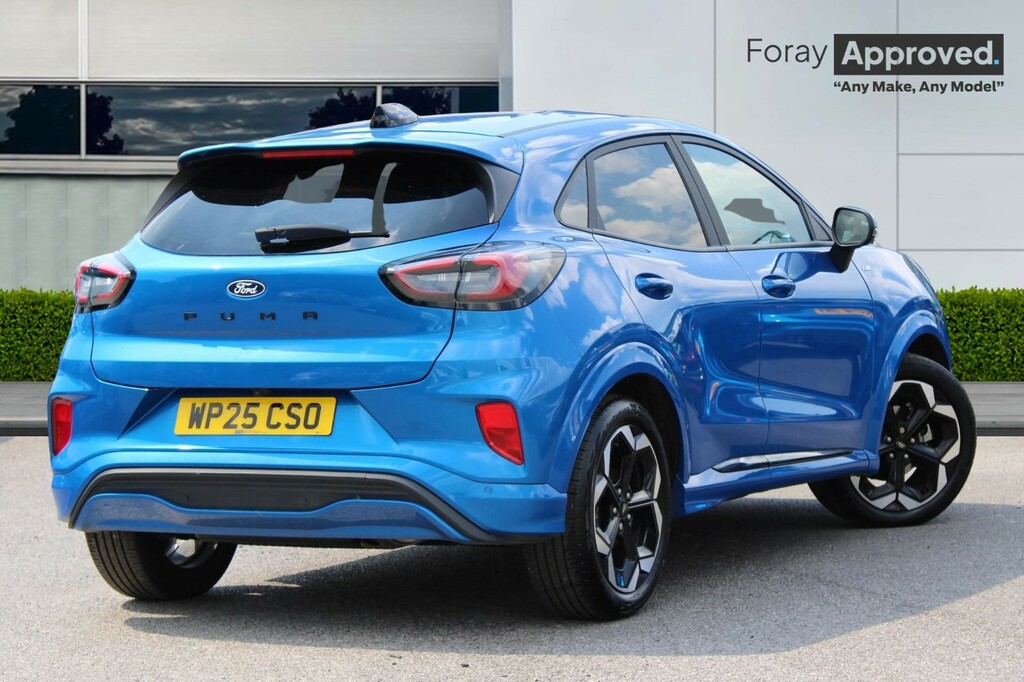 Ford Puma 1.0 Ecoboost Hybrid Mhev St-line X Dct WP25CSO Blue #4