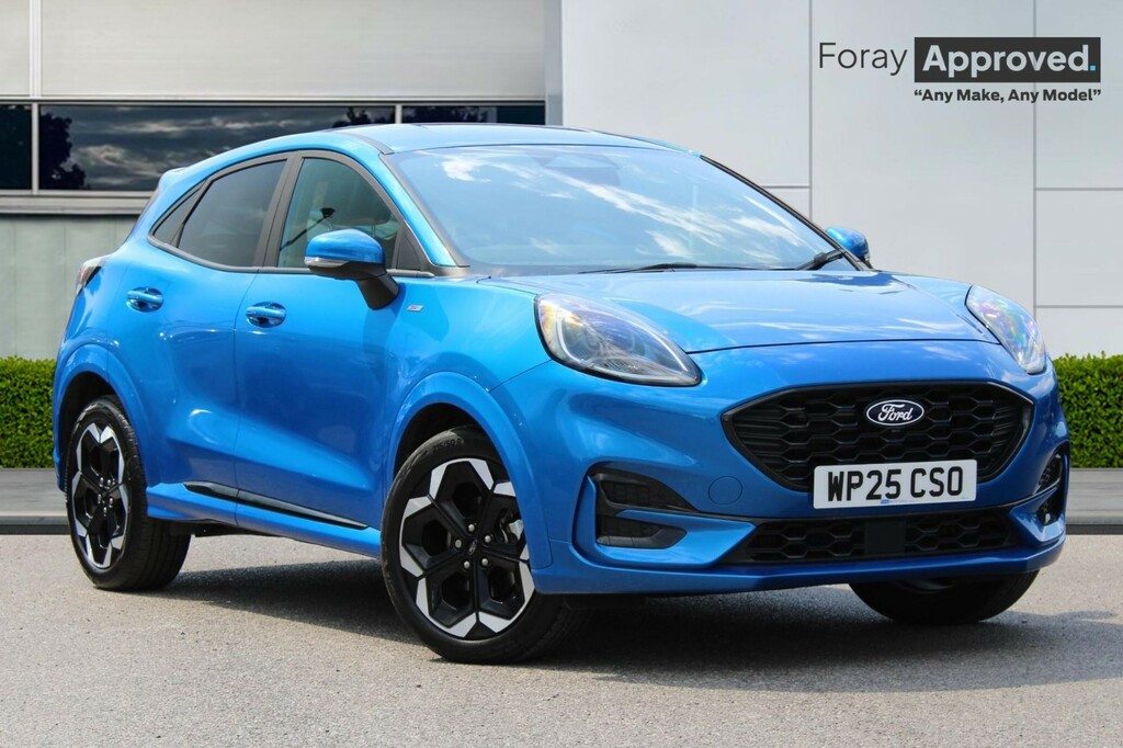 Ford Puma 1.0 Ecoboost Hybrid Mhev St-line X Dct Blue
