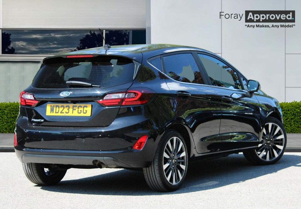 Ford Fiesta 1.0 Ecoboost Titanium X WD23FGG Black #4