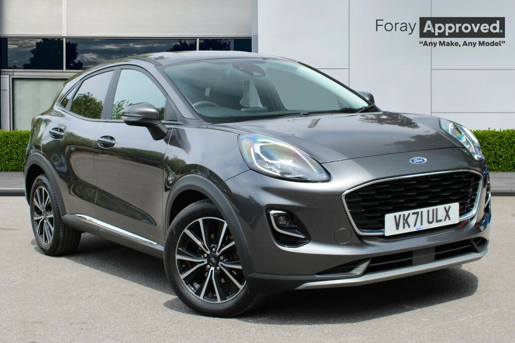 Ford Puma 1.0 Ecoboost Hybrid Mhev Titanium Design Dct VK71ULX Grey