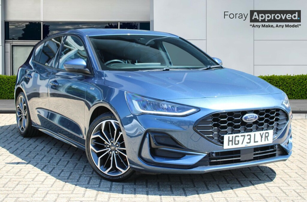 Ford Focus 1.0 Ecoboost St-line X Blue