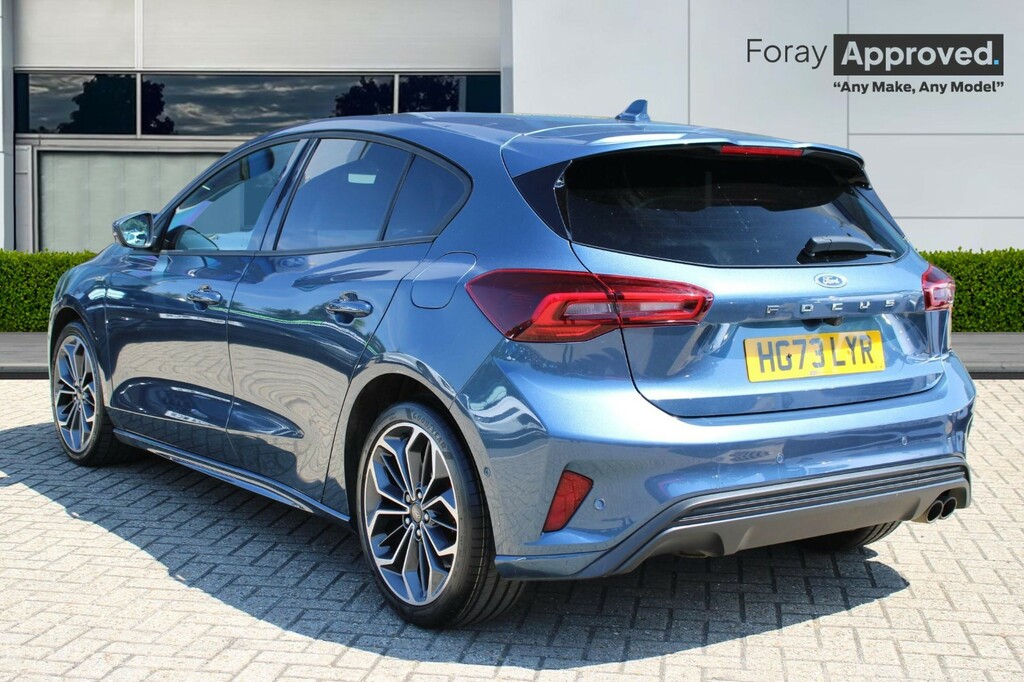 Ford Focus 1.0 Ecoboost St-line X HG73LYR Blue #2