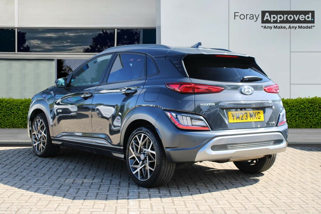 Hyundai Kona 1.6 Gdi Hybrid Ultimate Dct YM23MKG Grey #4