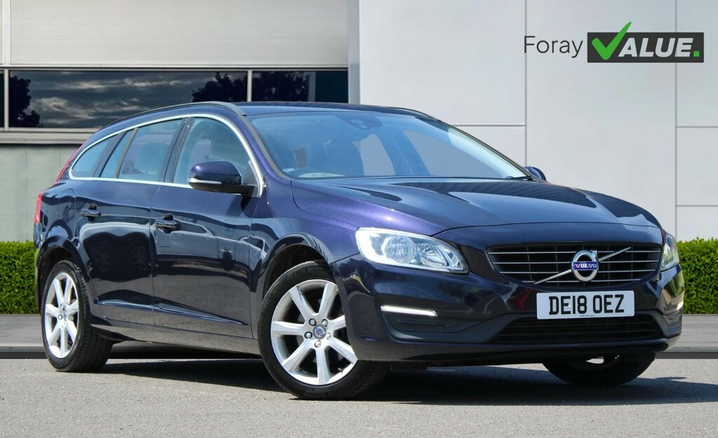 Volvo V60 D3 150 Se Nav Leather Blue