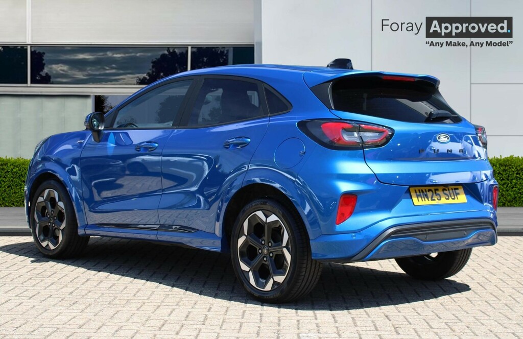 Ford Puma 1.0 Ecoboost Hybrid Mhev St-line X HN25SUF Blue #4