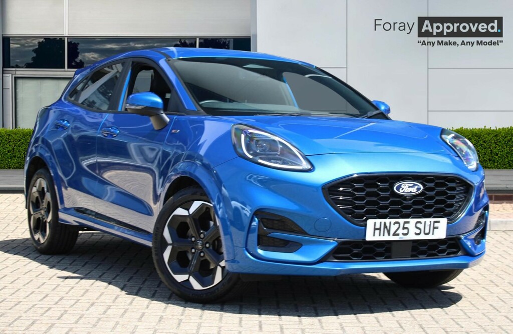 Ford Puma 1.0 Ecoboost Hybrid Mhev St-line X Blue