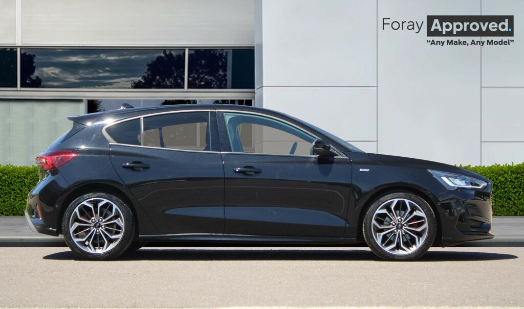 Ford Focus 1.0 Ecoboost Hybrid Mhev St-line X WA74KVV Black #4