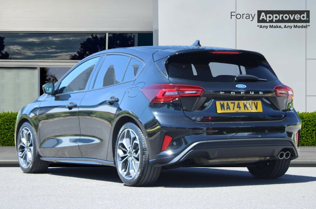 Ford Focus 1.0 Ecoboost Hybrid Mhev St-line X WA74KVV Black #2