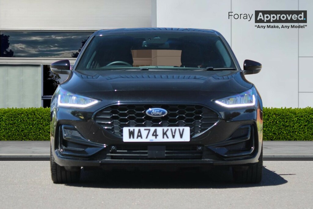 Ford Focus 1.0 Ecoboost Hybrid Mhev St-line X WA74KVV Black #3