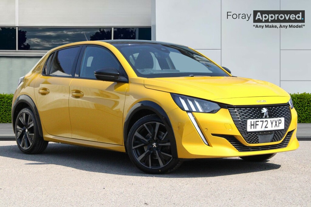 Peugeot 208 1.2 Puretech 130 Gt Premium Eat8 Yellow