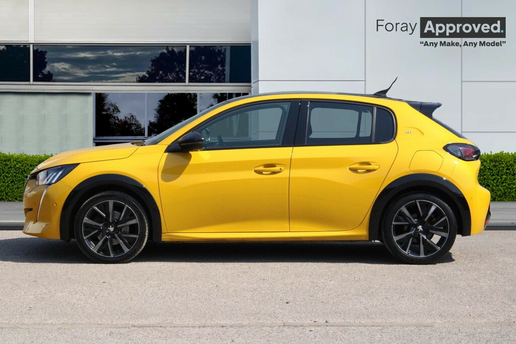 Peugeot 208 1.2 Puretech 130 Gt Premium Eat8 HF72YXP Yellow #4