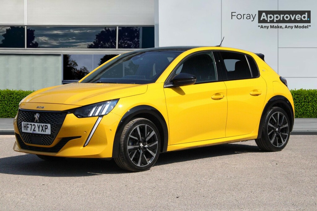 Peugeot 208 1.2 Puretech 130 Gt Premium Eat8 HF72YXP Yellow #3