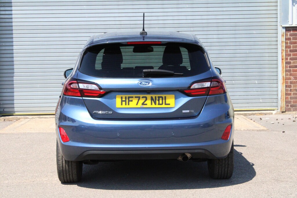 Ford Fiesta 1.0 Ecoboost Hybrid Mhev 125 Titanium X HF72NDL Blue #6