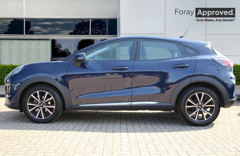 Ford Puma 1.0 Ecoboost Hybrid Mhev Titanium HJ73VCU Blue #3
