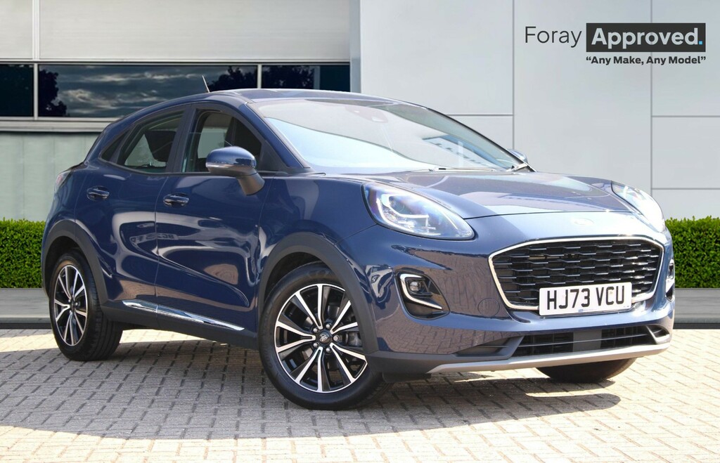 Ford Puma 1.0 Ecoboost Hybrid Mhev Titanium Blue