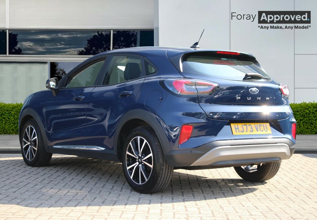 Ford Puma 1.0 Ecoboost Hybrid Mhev Titanium HJ73VCU Blue #2
