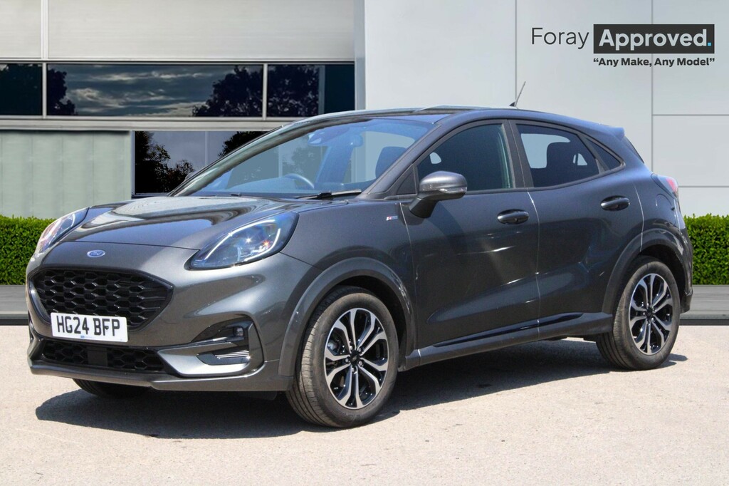 Ford Puma 1.0 Ecoboost Hybrid Mhev 155 St-line HG24BFP Grey #2