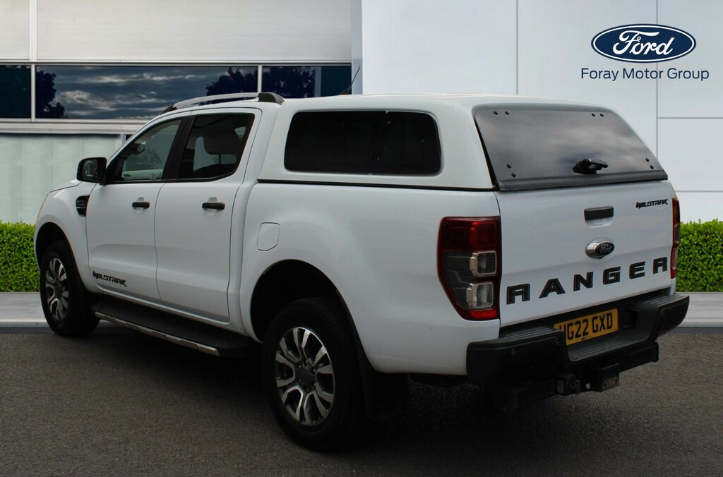 Ford Ranger Pick Up Double Cab Wildtrak 2.0 Ecoblue 213 White #5