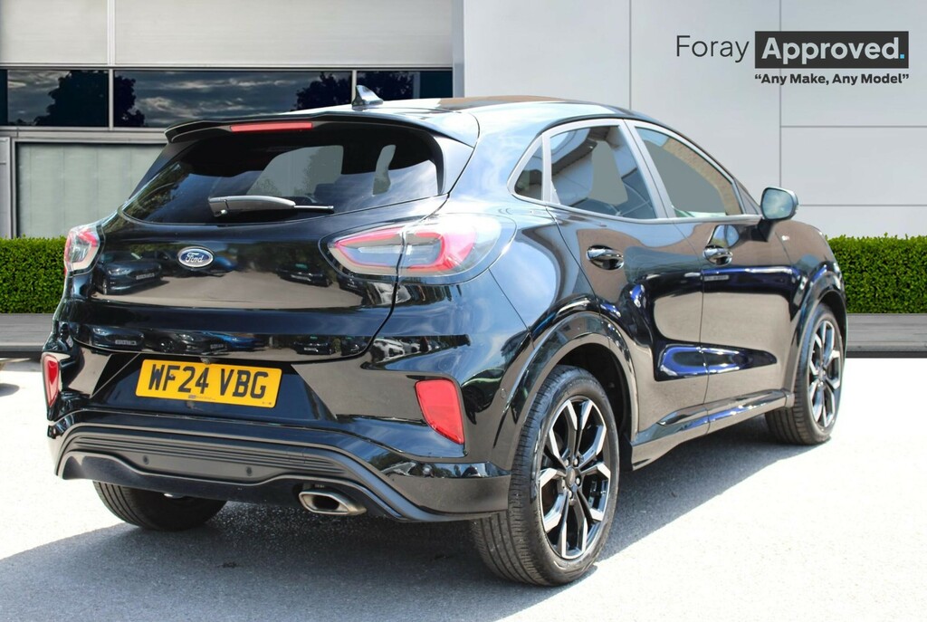 Ford Puma 1.0 Ecoboost Hybrid Mhev 155 St-line X WF24VBG Black #4