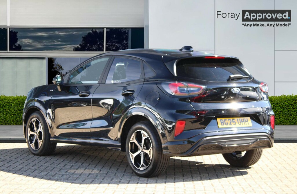 Ford Puma 1.0 Ecoboost Hybrid Mhev St-line BG25UHH Black #2