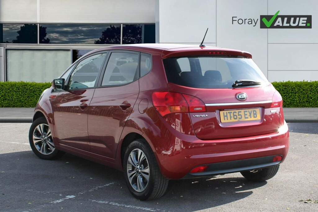 Kia Venga 1.6 Isg 3 HT65EYB Red #4