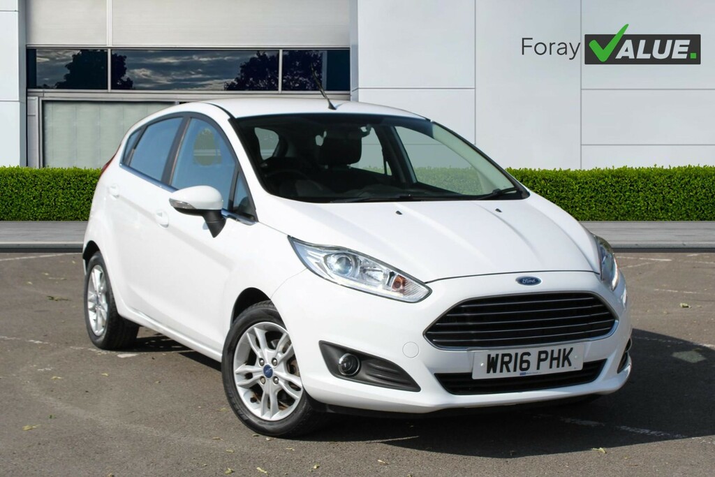 Ford Fiesta 1.0 Ecoboost Zetec White