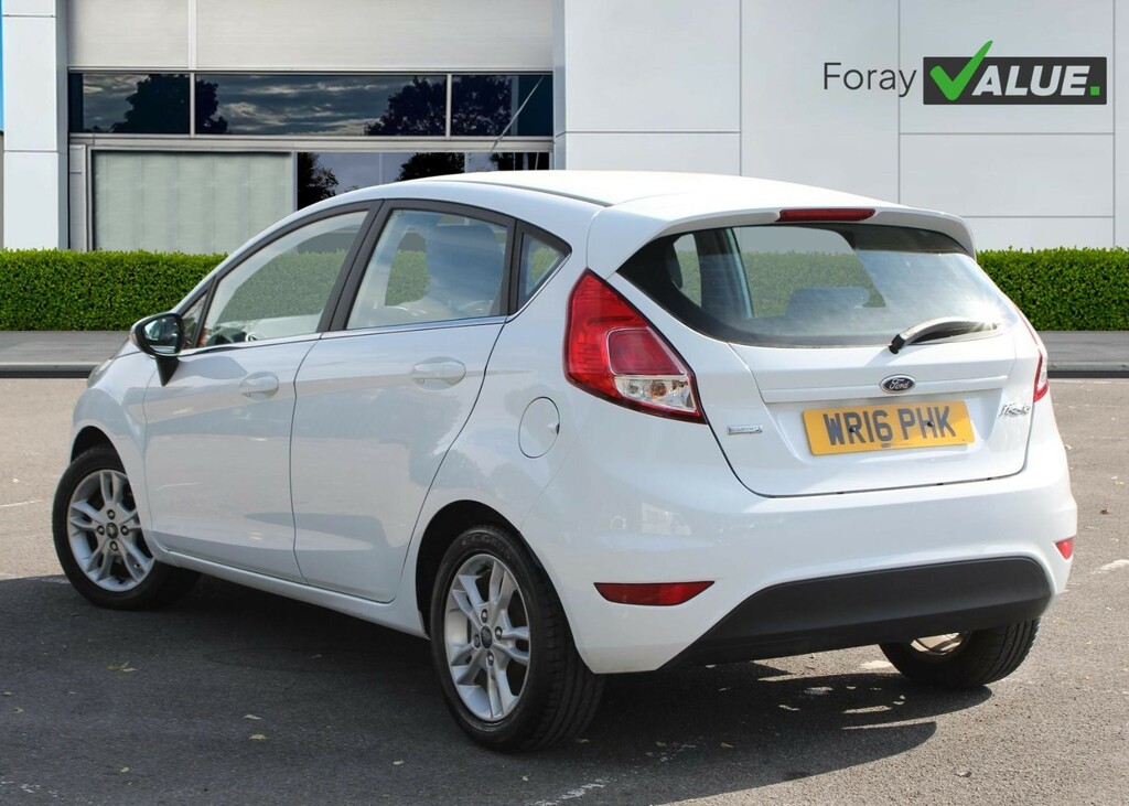 Ford Fiesta 1.0 Ecoboost Zetec WR16PHK White #4