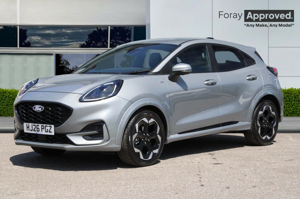 Ford Puma 1.0 Ecoboost Hybrid Mhev St-line X HJ26PGZ Silver #3