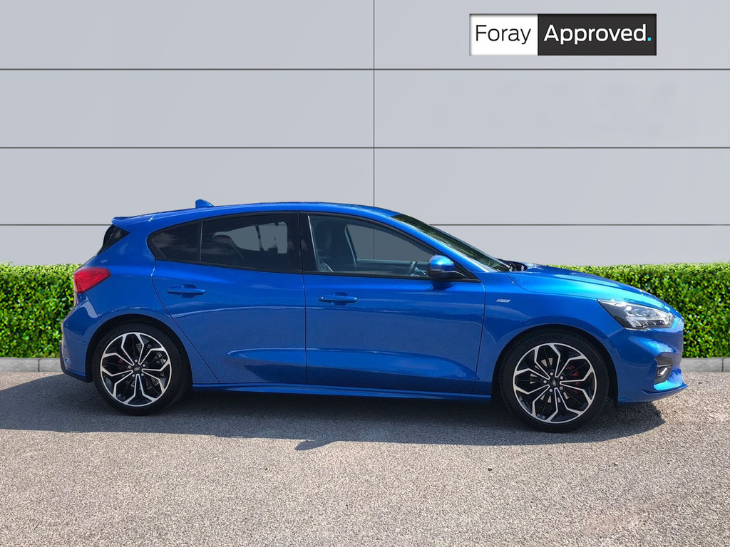 Ford Focus 1.0 Ecoboost Hybrid Mhev 155 St-line X Edition Blue #3