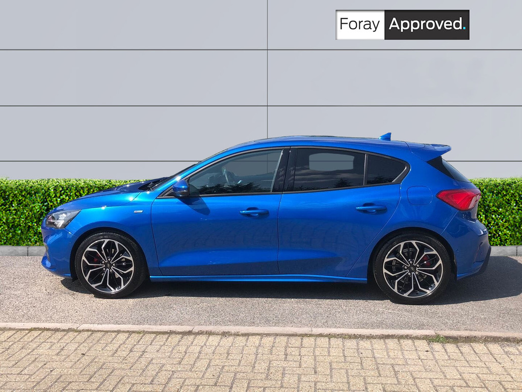 Ford Focus 1.0 Ecoboost Hybrid Mhev 155 St-line X Edition Blue #4