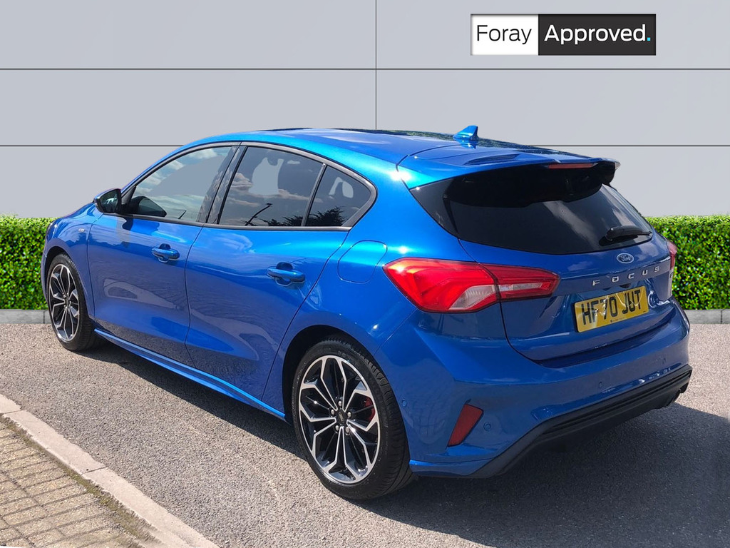 Ford Focus 1.0 Ecoboost Hybrid Mhev 155 St-line X Edition Blue #2