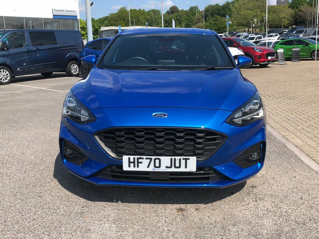 Ford Focus 1.0 Ecoboost Hybrid Mhev 155 St-line X Edition Blue #5