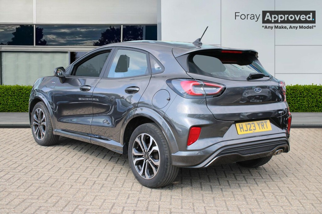 Ford Puma 1.0 Ecoboost Hybrid Mhev St-line HJ23YRT Grey #4