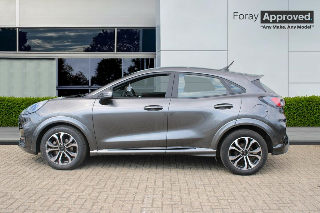 Ford Puma 1.0 Ecoboost Hybrid Mhev St-line HJ23YRT Grey #3