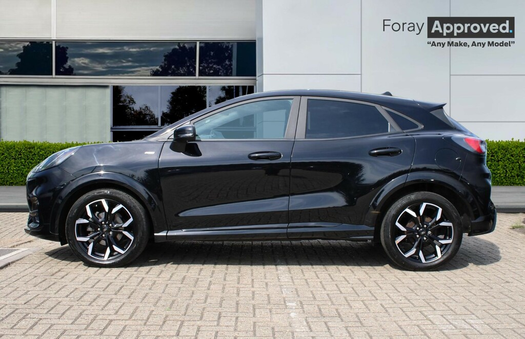 Ford Puma 1.0 Ecoboost Hybrid Mhev St-line X Dct HG23TUY Black #3