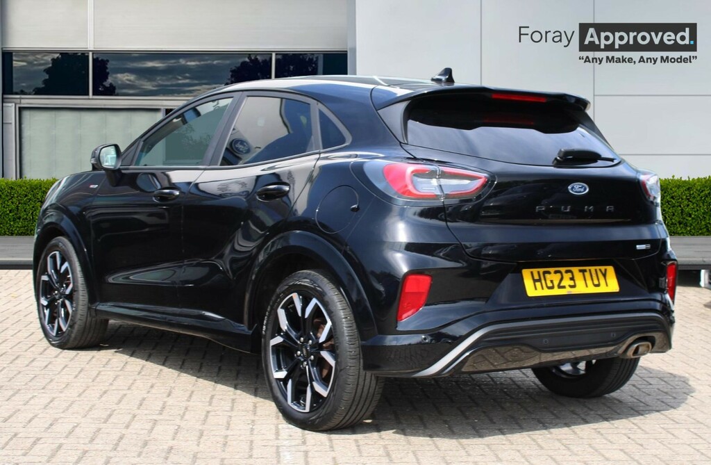 Ford Puma 1.0 Ecoboost Hybrid Mhev St-line X Dct HG23TUY Black #2