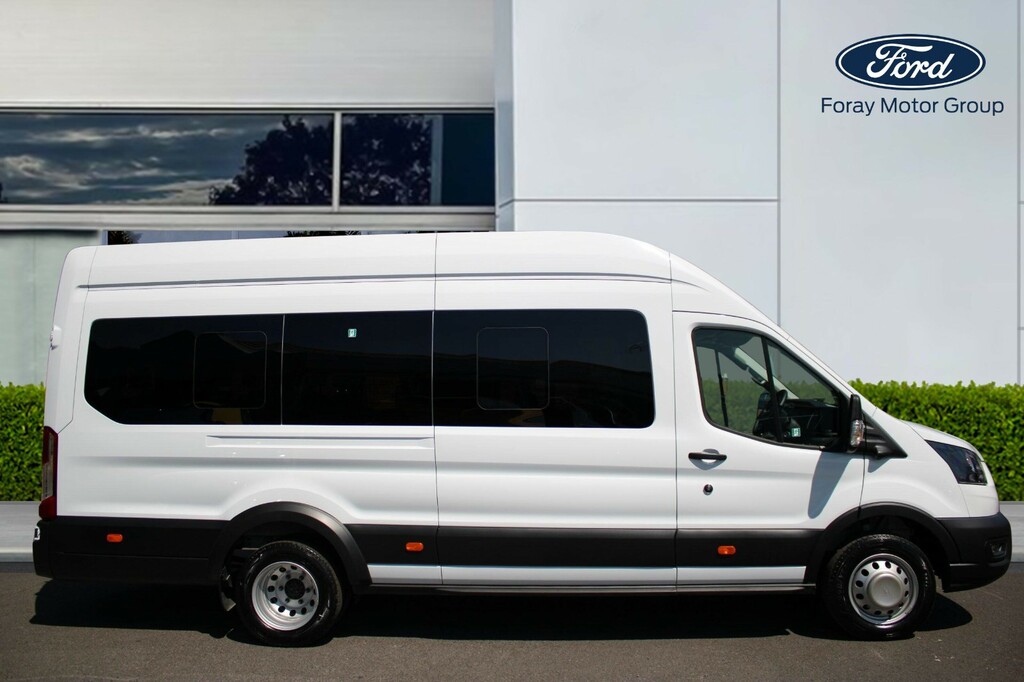 Ford Transit Custom 2.0 Ecoblue 130Ps H3 17 Seater Trend Nav HG25OEO White #2