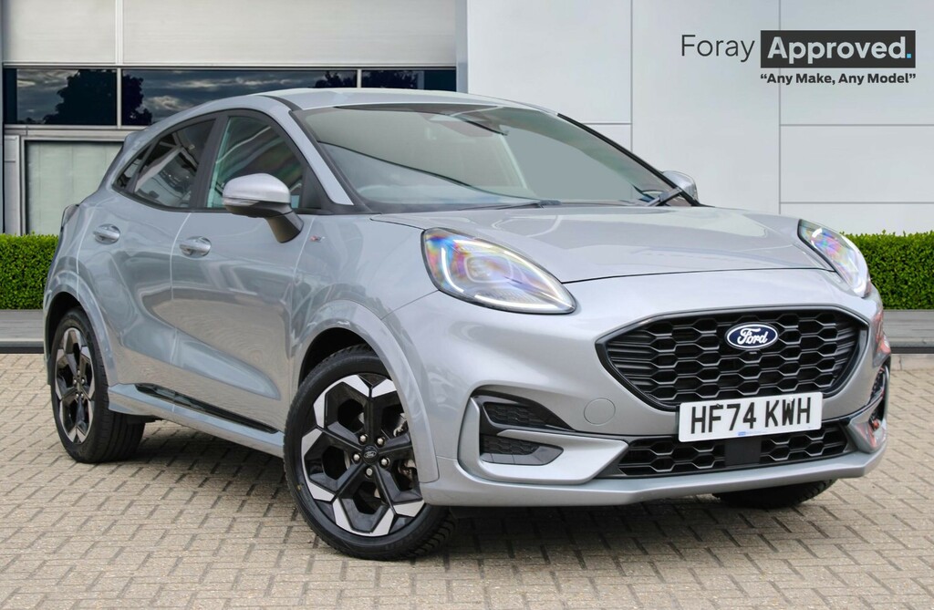 Ford Puma 1.0 Ecoboost Hybrid Mhev St-line X HF74KWH Silver
