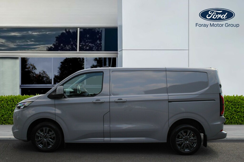 Ford Transit Custom 100Kw 65Kwh H1 Van Limited HJ75JVN Grey #3