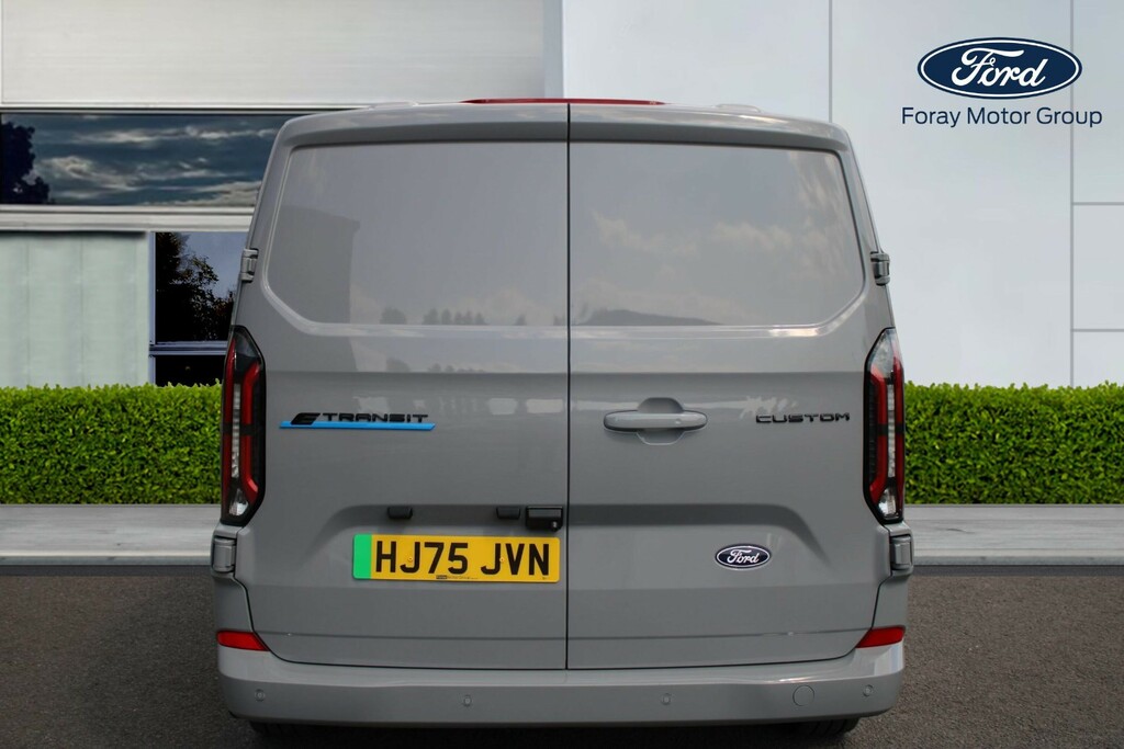 Ford Transit Custom 100Kw 65Kwh H1 Van Limited HJ75JVN Grey #4