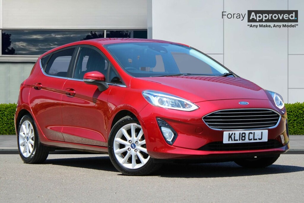 Ford Fiesta 1.0 Ecoboost Titanium KL18CLJ Red #2