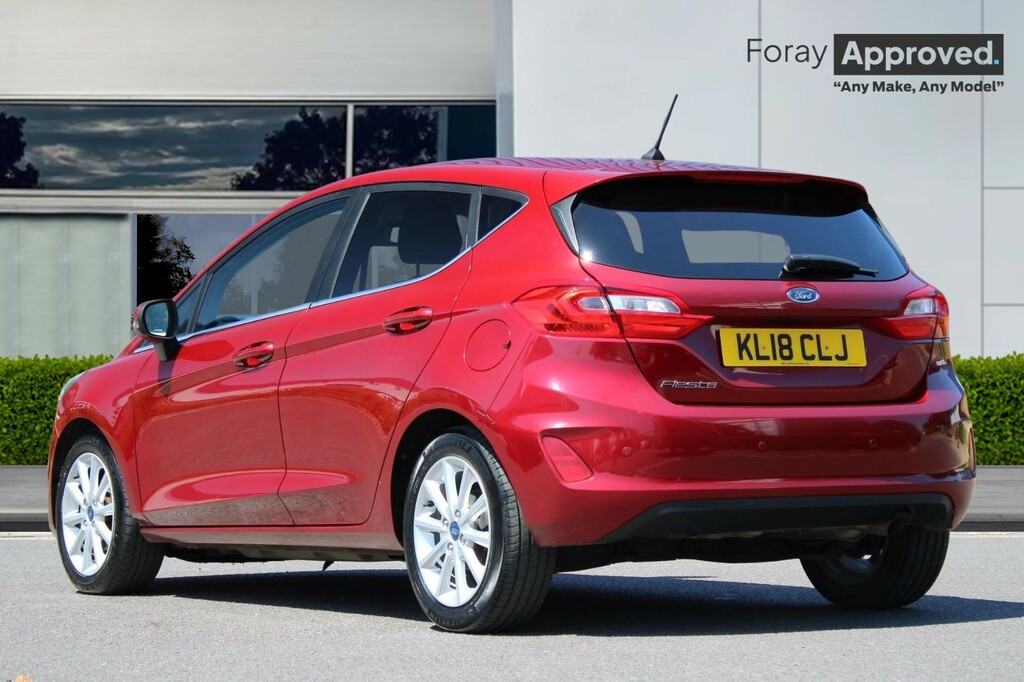 Ford Fiesta 1.0 Ecoboost Titanium KL18CLJ Red #3