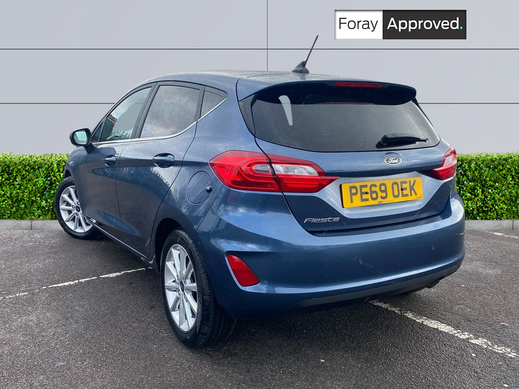 Ford Fiesta 1.0 Ecoboost Titanium PE69OEK Blue #2