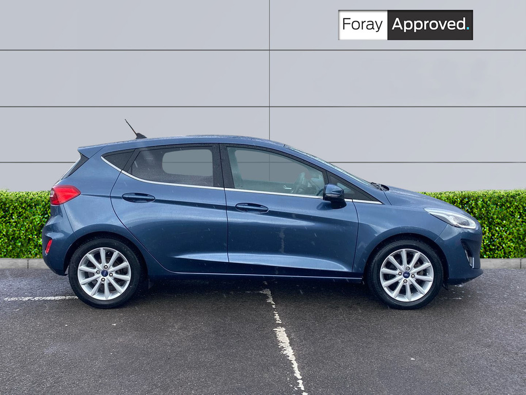 Ford Fiesta 1.0 Ecoboost Titanium PE69OEK Blue #3