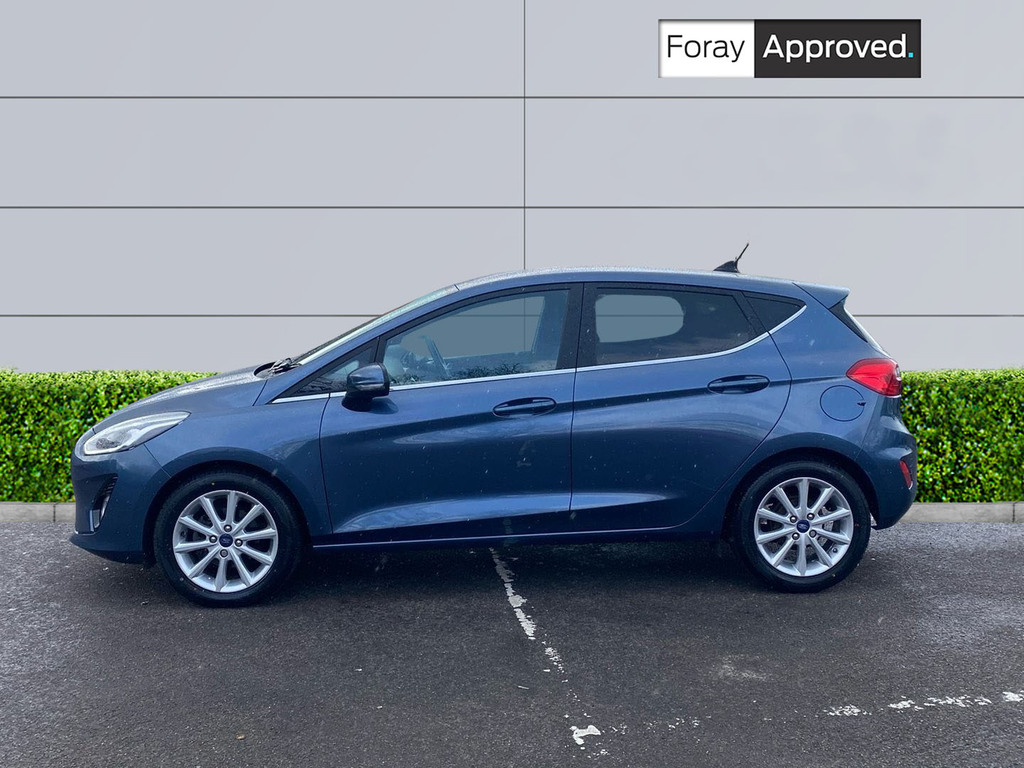 Ford Fiesta 1.0 Ecoboost Titanium PE69OEK Blue #4