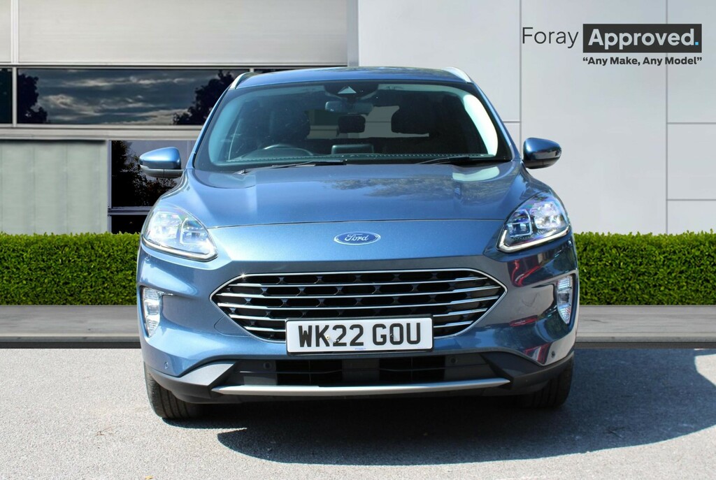 Ford Kuga 2.0 Ecoblue 190 Titanium Edition Awd WK22GOU Blue #2