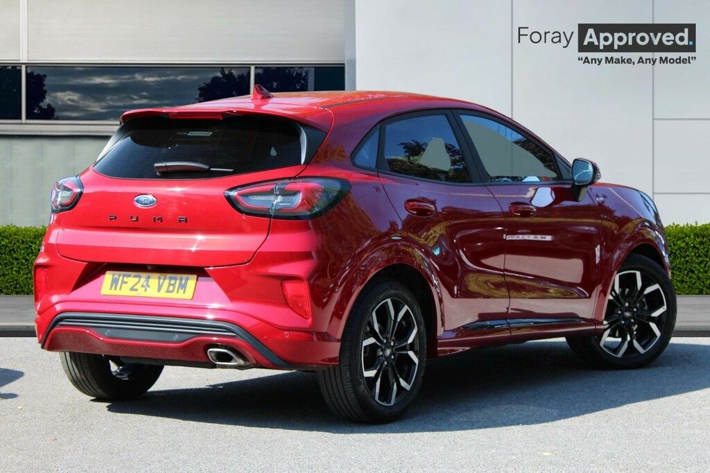 Ford Puma 1.0 Ecoboost Hybrid Mhev 155 St-line X WF24VBM Red #4
