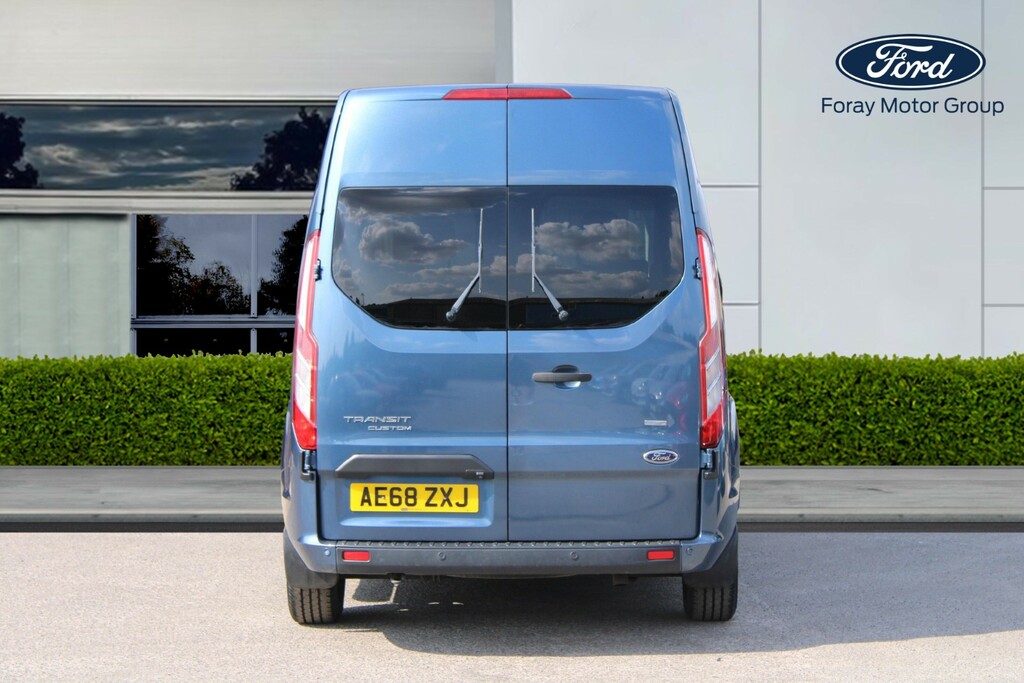 Ford Transit Custom 2.0 Ecoblue 130Ps High Roof Kombi Trend Van Blue #5