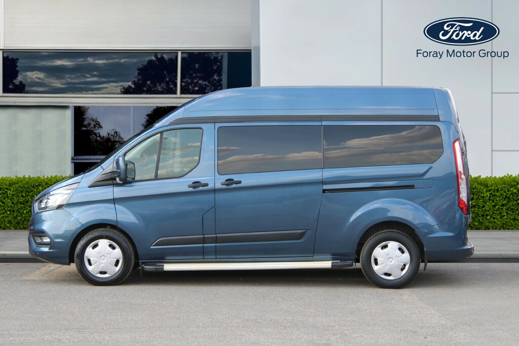 Ford Transit Custom 2.0 Ecoblue 130Ps High Roof Kombi Trend Van Blue #4