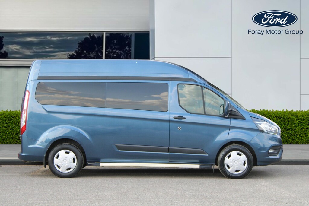 Ford Transit Custom 2.0 Ecoblue 130Ps High Roof Kombi Trend Van Blue #2